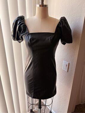 Francesca’s Pleather Dress